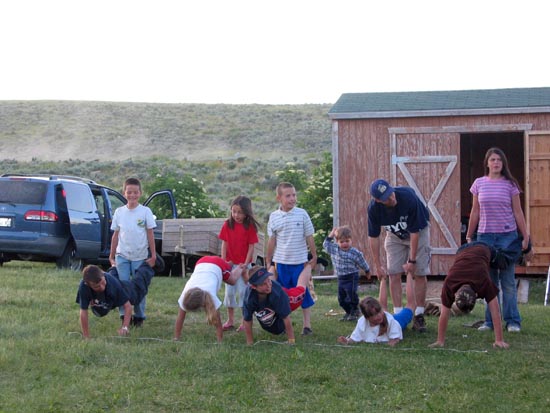 2005 family reunion in Malad, ID